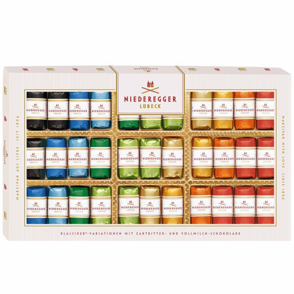Niederegger Marzipan Klassiker Variationen 400g No1 4429