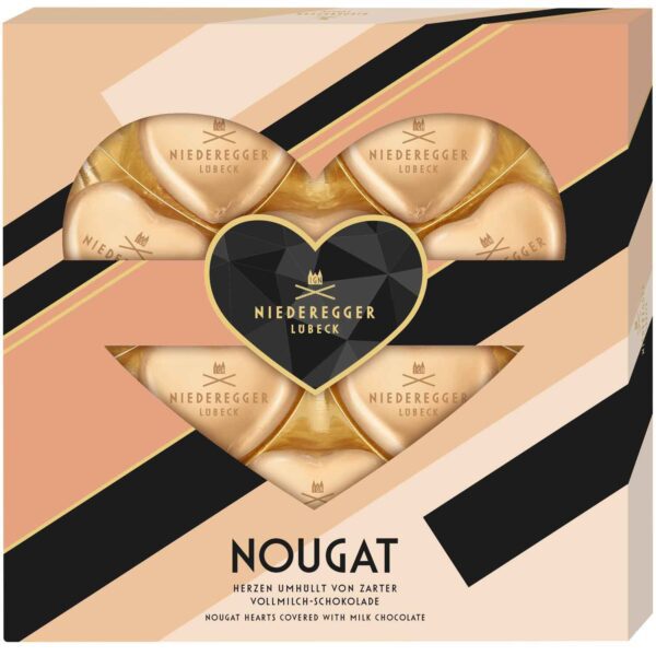 Niederegger Nougat Herzen 125g No1 4043