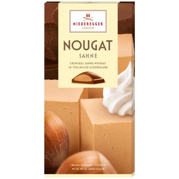 Niederegger Nougat Sahne Tafel 100g No1 1908