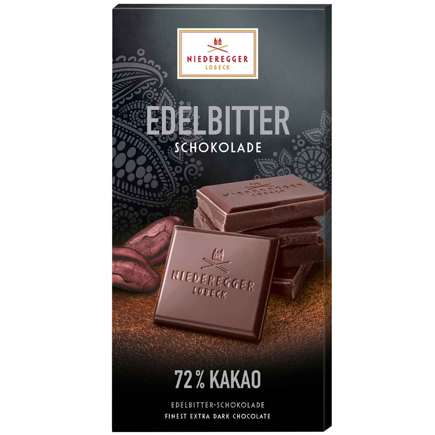 niederegger-pure-chocolate-72-kakao-tafel-100g-no1-3100 Niederegger Pure Chocolate 72 Kakao Tafel 100g No1 3100