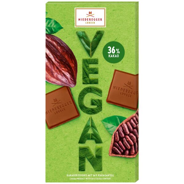 Niederegger Vegan Kakao Tafel 100g No1 4340