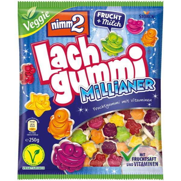 Nimm2 Lachgummi Millianer 250g No1 5302