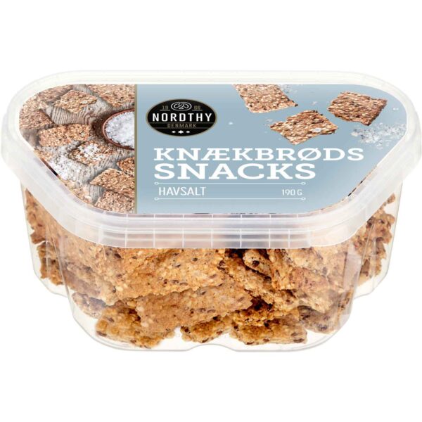 Nordthy Crackerbrot Snack Salz 190g No1 1020