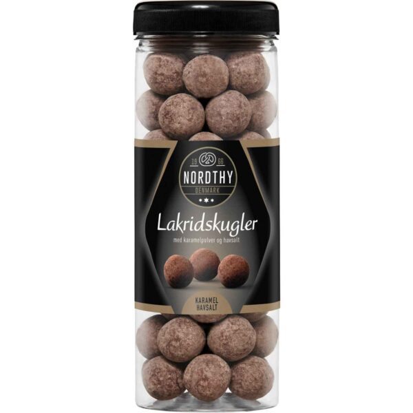 Nordthy Lakridskugler Schokolade Karamel Havsalt 300g No1 4636