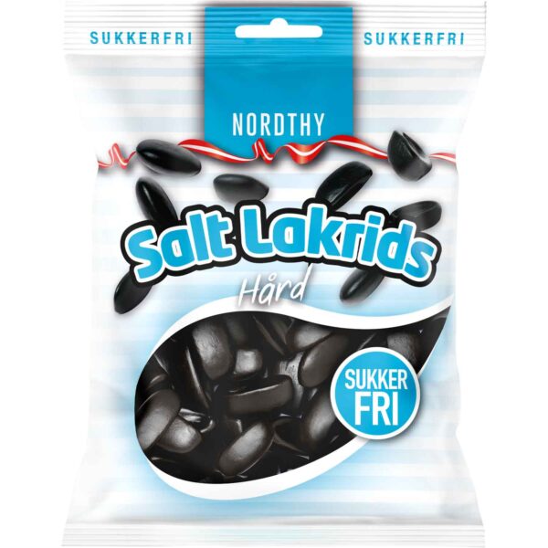 Nordthy Salz Lakritz Hart Zuckerfrei 65g No1 2814