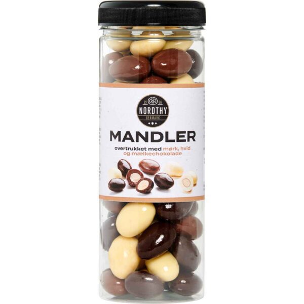 Nordthy Schokoladenmandeln Gemischt 325g No1 2525