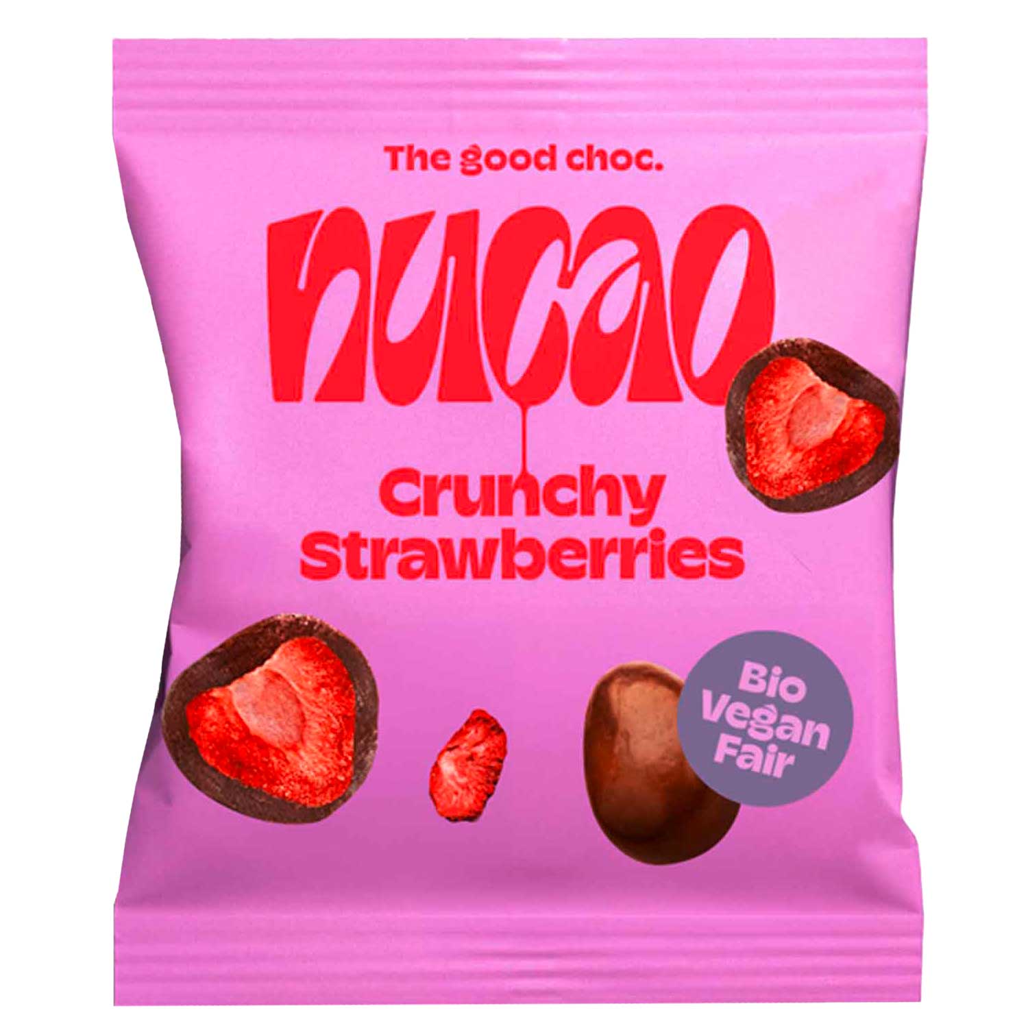 nucao-schokofruechte-crunchy-strawberries-bio-50g-no1-4650 Nucao Schokofruechte Crunchy Strawberries Bio 50g No1 4650
