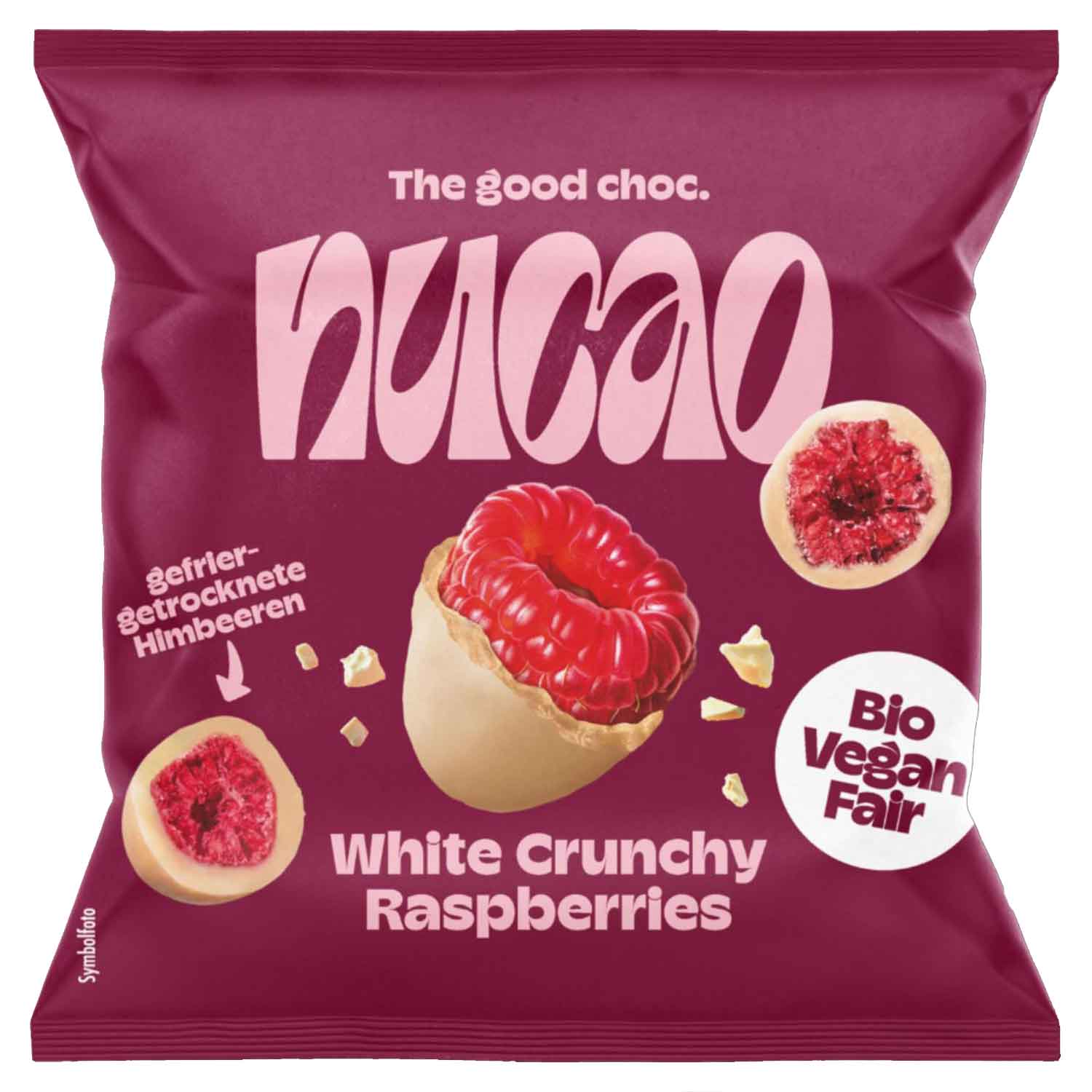 nucao-schokofruechte-white-crunchy-raspberries-bio-50g-no1-0706 Nucao Schokofruechte White Crunchy Raspberries Bio 50g No1 0706