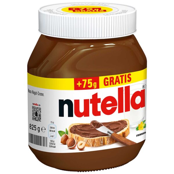 Nutella 750g 75g Gratis No1 5554