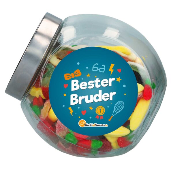 Obstsalat 039 Bester Bruder 039 Im Bonbon Glas 1 2kg No1 1751
