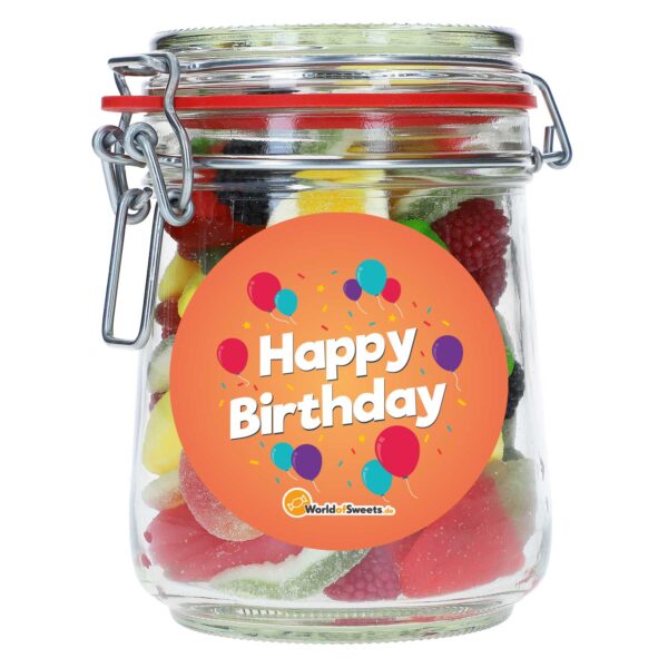 Obstsalat 039 Happy Birthday 039 Im Glas 500g No1 5431