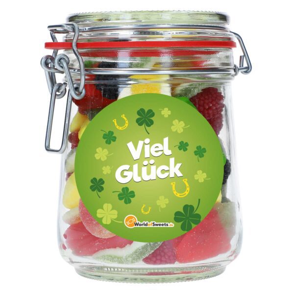 Obstsalat 039 Viel Glueck 039 Im Glas 500g No1 5339