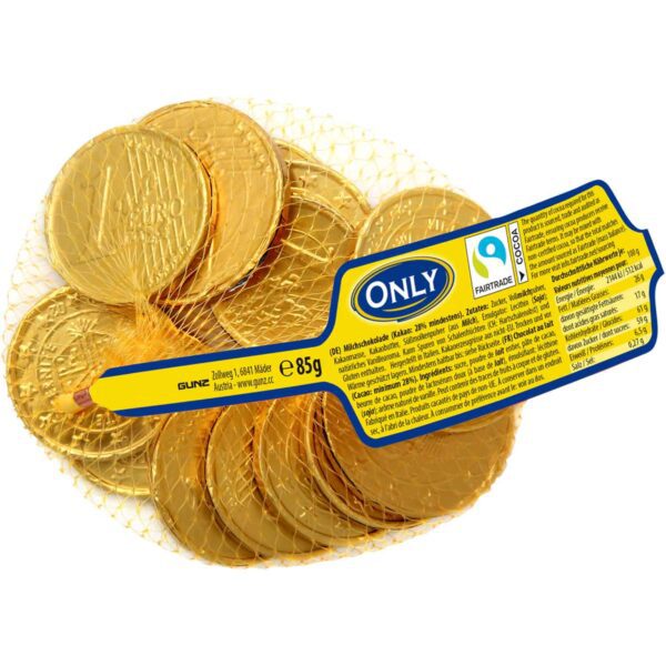 Only Goldmuenzen Milchschokolade 85g No1 4324