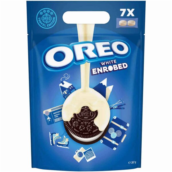Oreo Enrobed White Chocolate 287g No1 3028