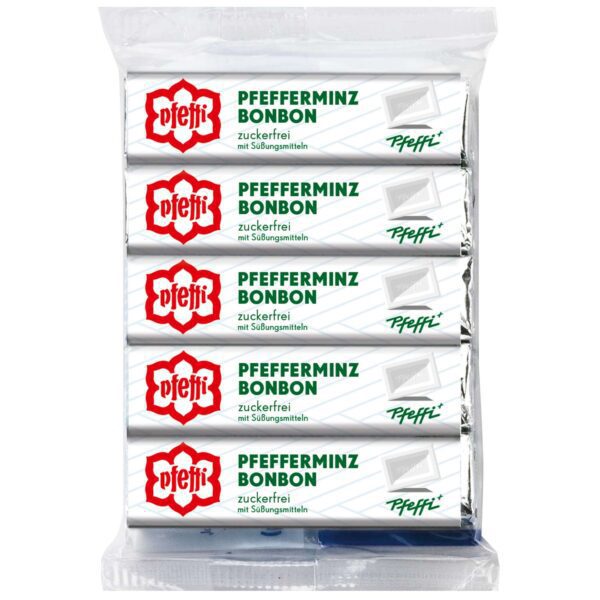 Pfeffi Pfefferminz Bonbon Zuckerfrei 5er No1 1639