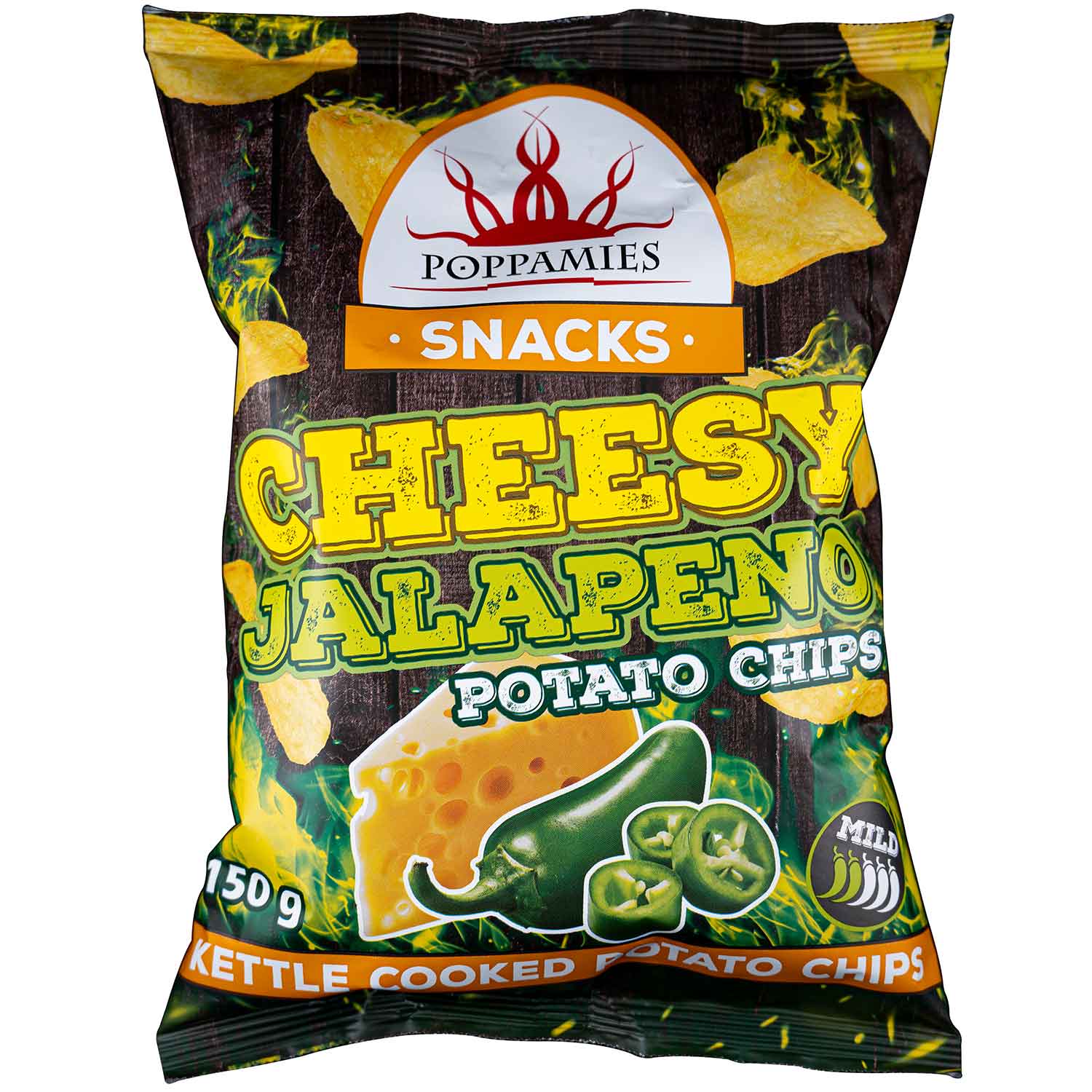 poppamies-snacks-cheesy-jalapeno-potato-chips-150g-no1-1929 Poppamies Snacks Cheesy Jalapeno Potato Chips 150g No1 1929