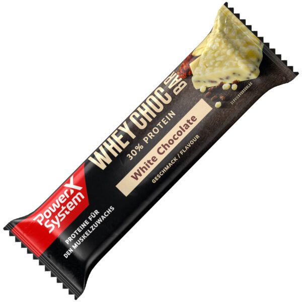 Power X System Whey Choc Bar White Chocolate 50g No1 0059