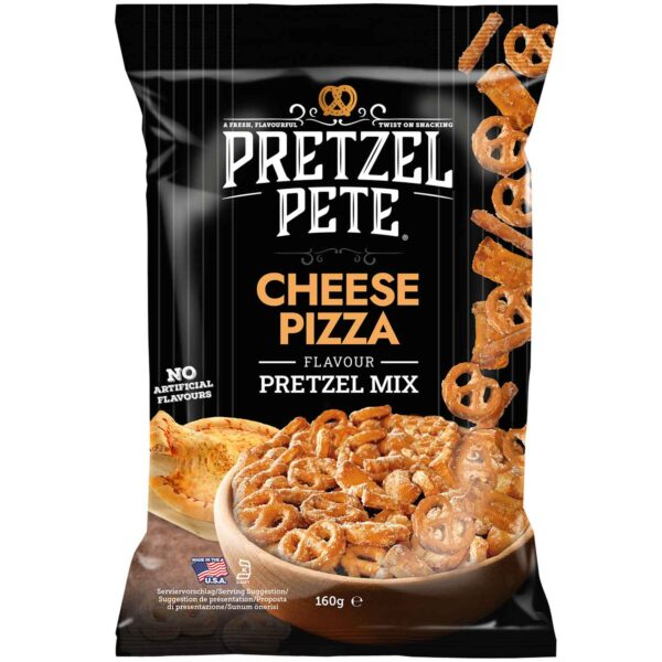 Pretzel Pete Cheese Pizza 160g No1 2324