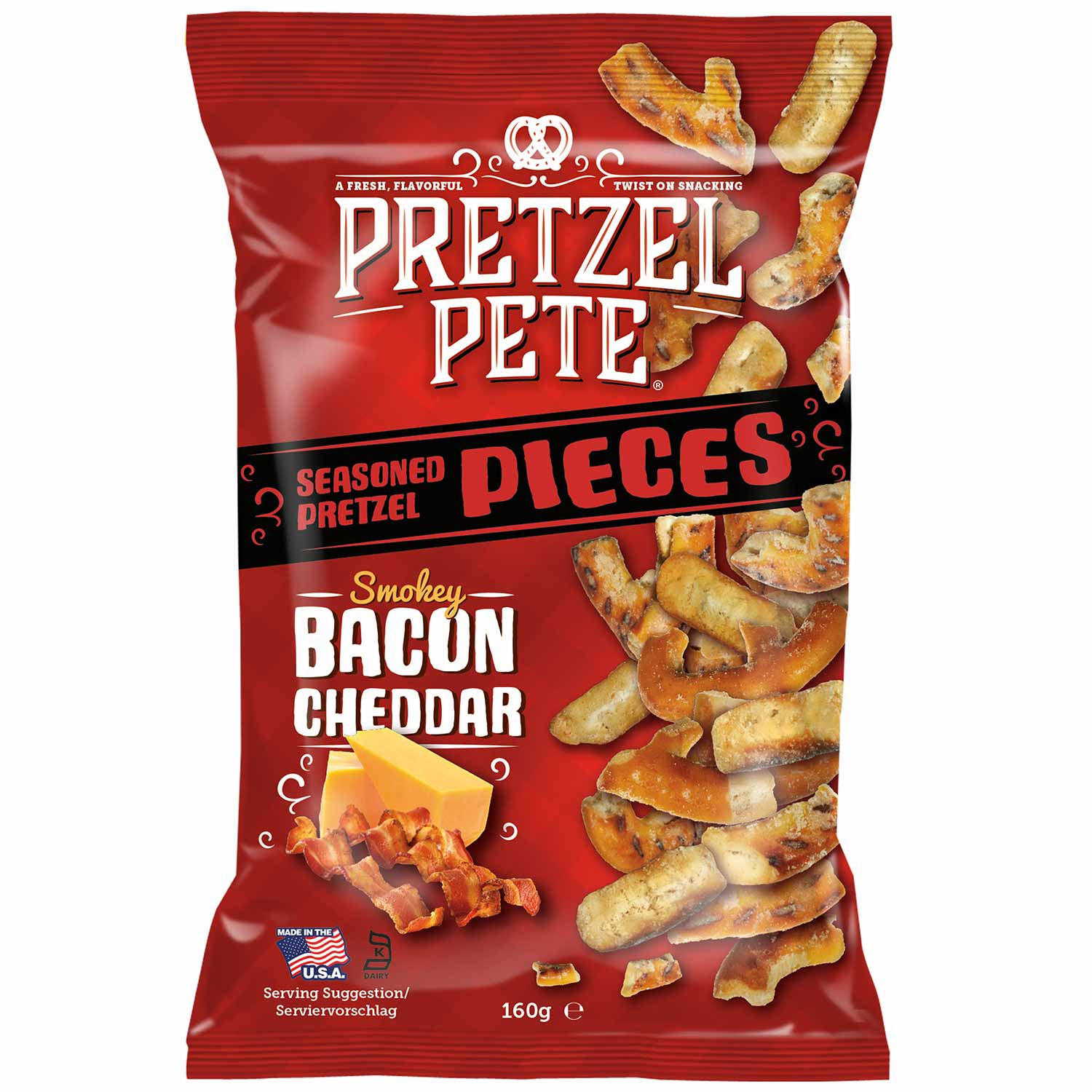 pretzel-pete-pieces-smokey-bacon-cheddar-160g-no1-5858 Pretzel Pete Pieces Smokey Bacon Cheddar 160g No1 5858