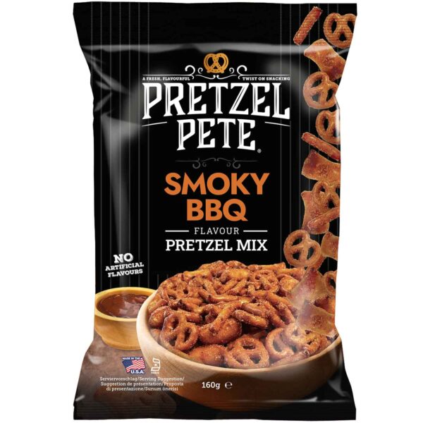 Pretzel Pete Smoky Bbq 160g No1 1336