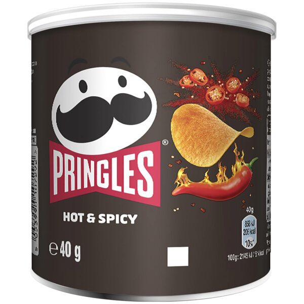 Pringles Hot Amp Spicy 40g No1 2149