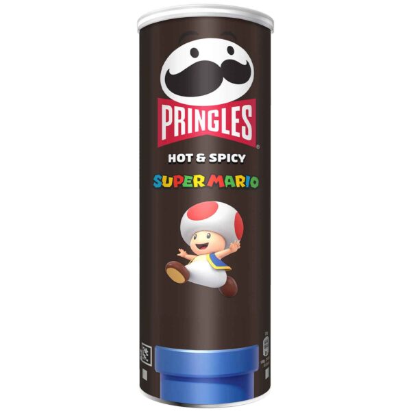 Pringles Hot Amp Spicy Super Mario 165g No1 5408