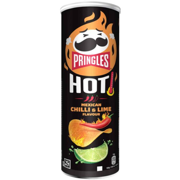 Pringles Hot Mexican Chilli And Lime 160g No1 0055