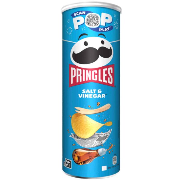 Pringles Salt Amp Vinegar 165g No1 1818