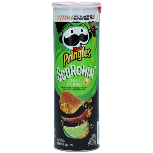 Pringles Scorchin Chili Amp Lime 158g No1 4602