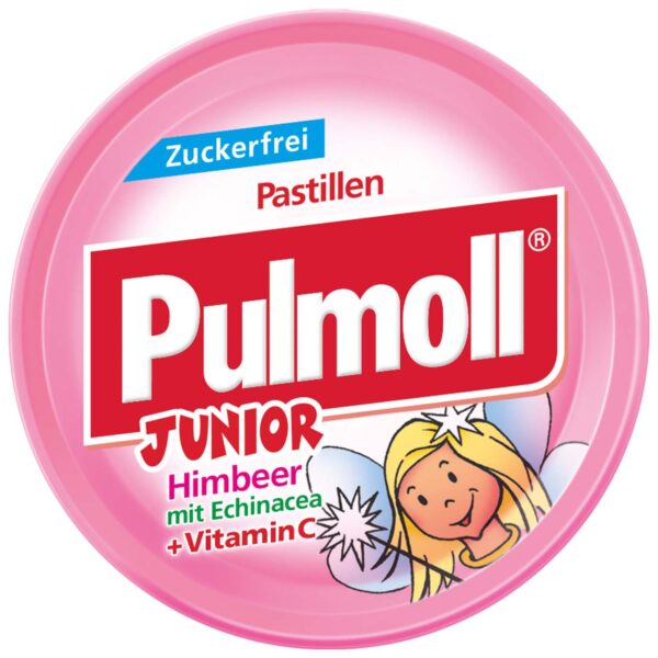 Pulmoll Junior Himbeer Vitamin C Zuckerfrei No1 3922