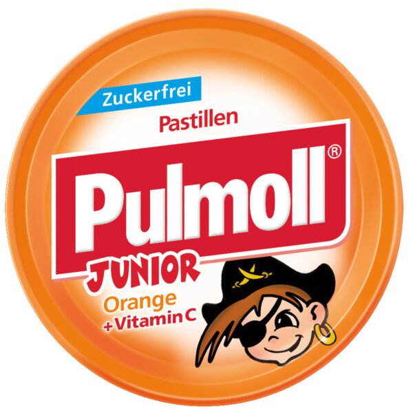 Pulmoll Junior Orange Vitamin C Zuckerfrei 50g No1 3949