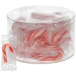 Reinhardt Lolly Mini Candy Canes Zuckerstangen Rot Weiss 24er No1 0520