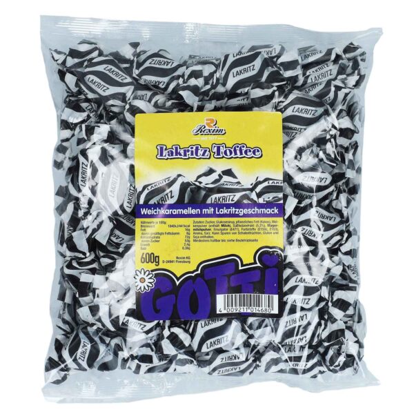 Rexim Lakritz Toffee 600g No1 0013