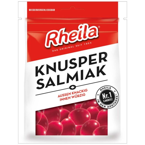 Rheila Knusper Salmiak 90g No1 1321