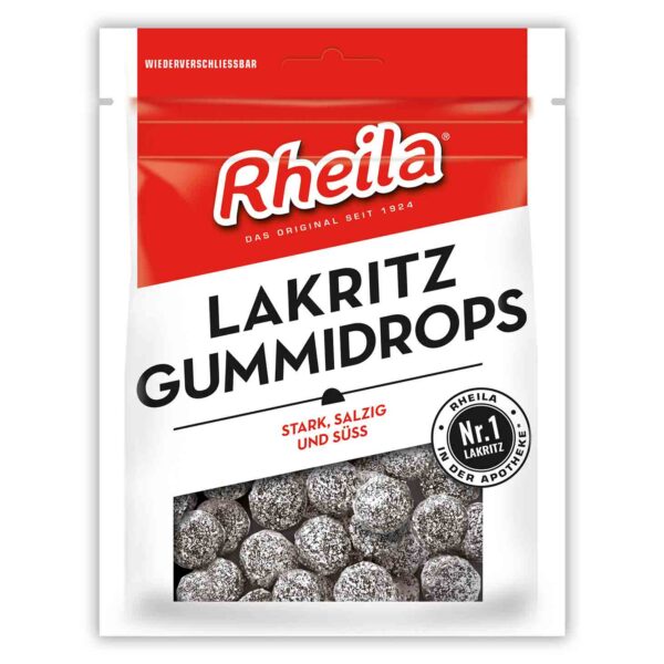 Rheila Lakritz Gummidrops 90g