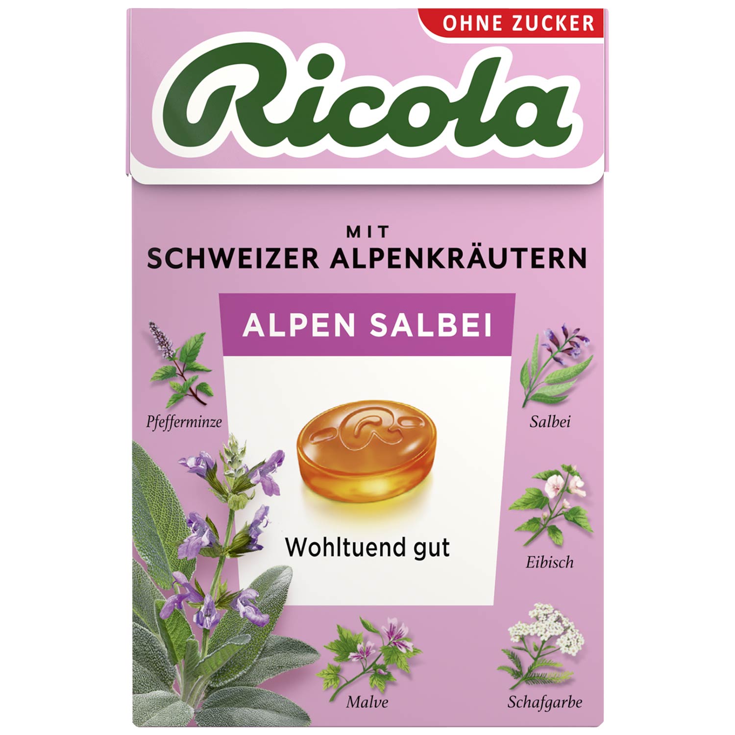 ricola-alpen-salbei-ohne-zucker-50g-no1-3659 Ricola Alpen Salbei Ohne Zucker 50g No1 3659