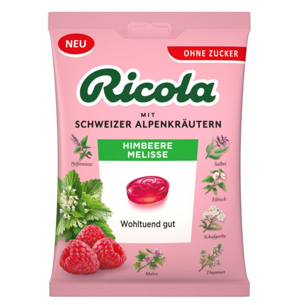 Ricola Himbeere Melisse Ohne Zucker 75g No1 5248