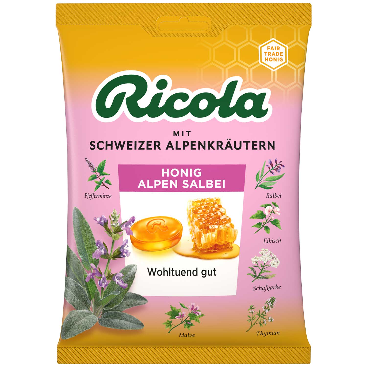 ricola-honig-alpen-salbei-75g-no1-2646 Ricola Honig Alpen Salbei 75g No1 2646