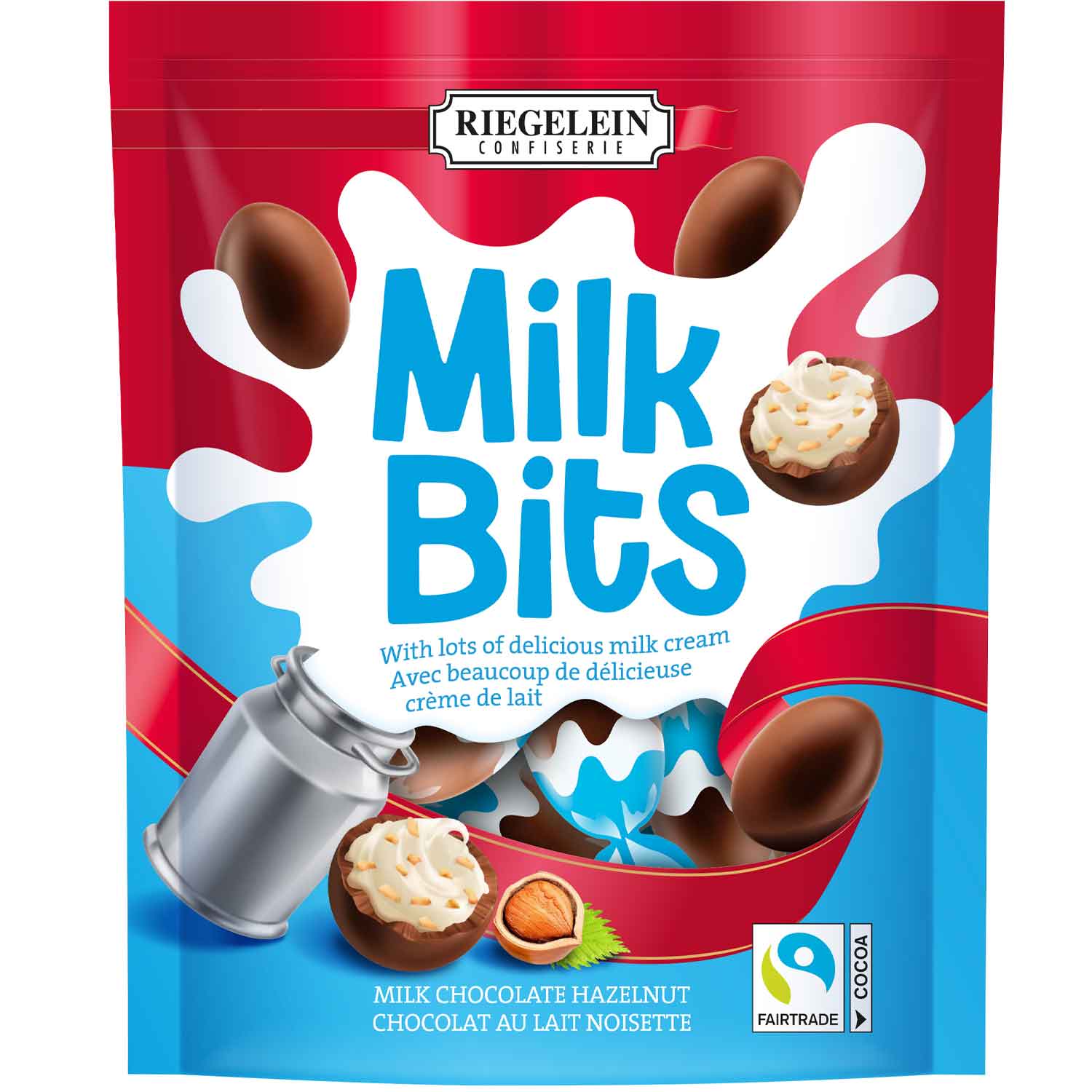 riegelein-milk-bits-vollmilch-haselnuss-185g-no1-0900 Riegelein Milk Bits Vollmilch Haselnuss 185g No1 0900