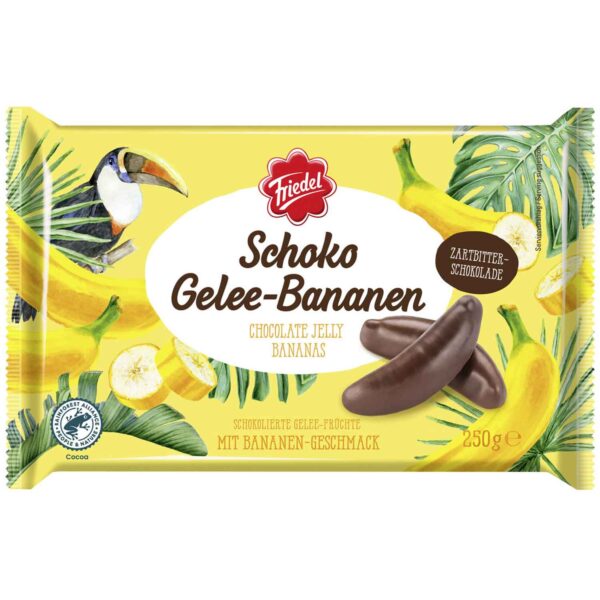 Riegelein Schoko Gelee Bananen 250g No1 3744