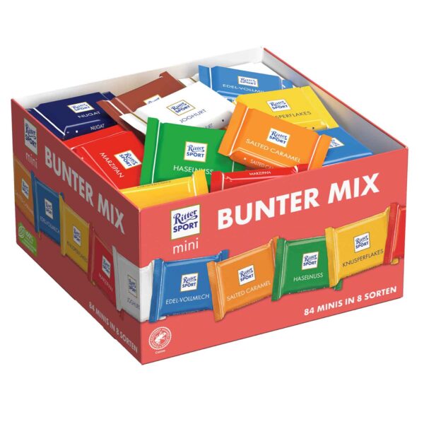 Ritter Sport Mini Bunter Mix 84er No1 0215