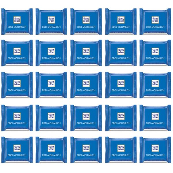 Ritter Sport Mini Edel Vollmilch 25er1