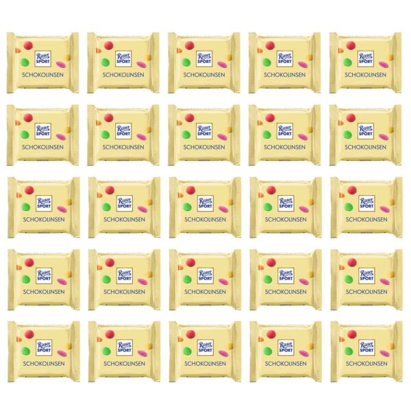 Ritter Sport Mini Schoko Spass Schokolinsen Weisse 25er No1 5805