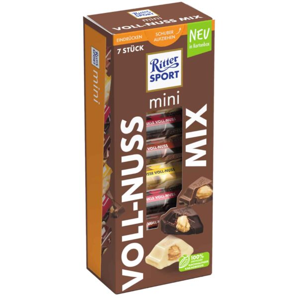 Ritter Sport Mini Voll Nuss Mix 7er No1 1934