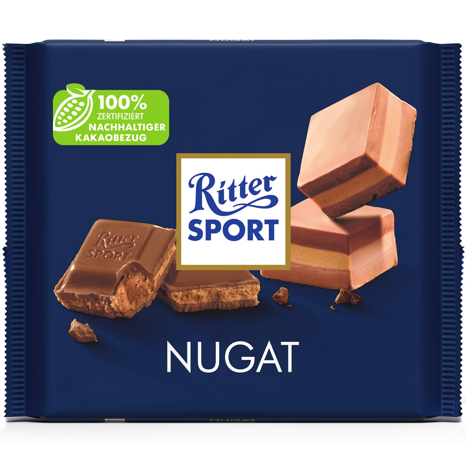 ritter-sport-nugat-250g-no1-4101 Ritter Sport Nugat 250g No1 4101