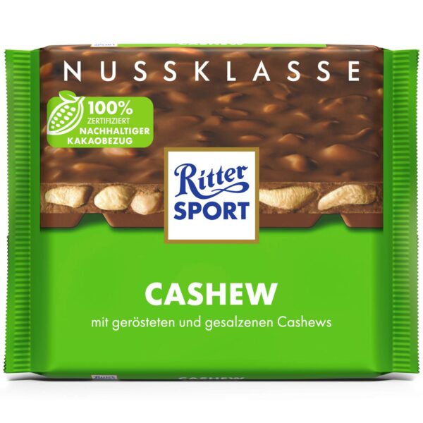 Ritter Sport Nuss Klasse Cashew 100g No1 4450