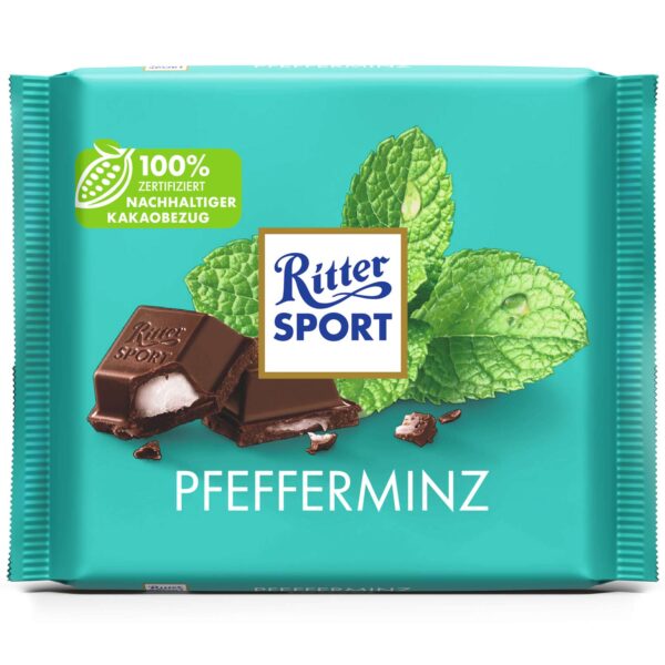 Ritter Sport Pfefferminz 100g No1 0736