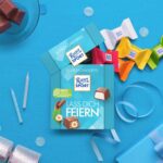 Ritter Sport Schokowuerfel Lass Dich Feiern 22er No2 5518