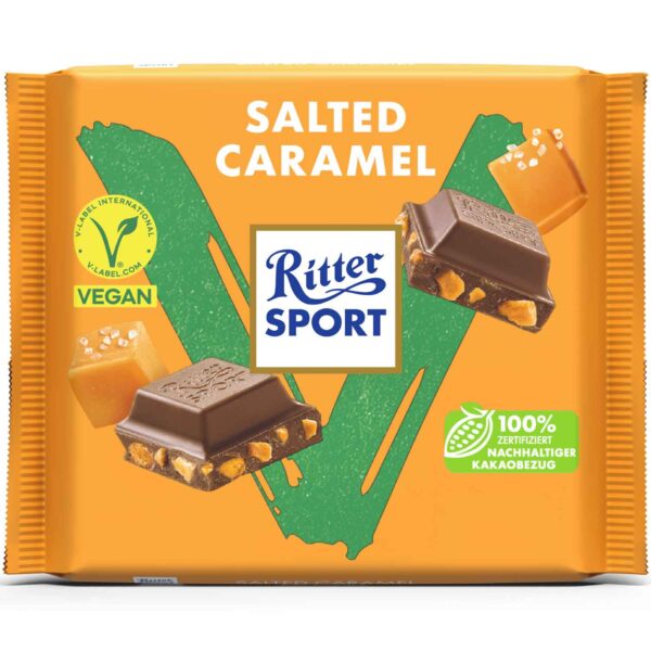 Ritter Sport Vegan Salted Caramel 100g No1 4505