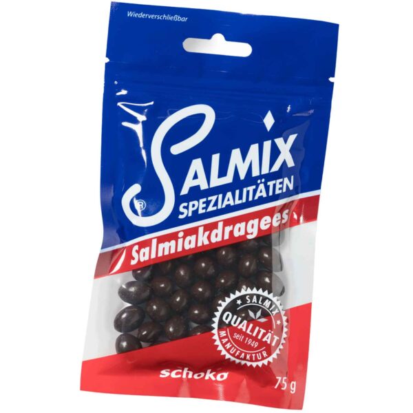 Salmix Salmiakdragees Schoko 75g No1 2009